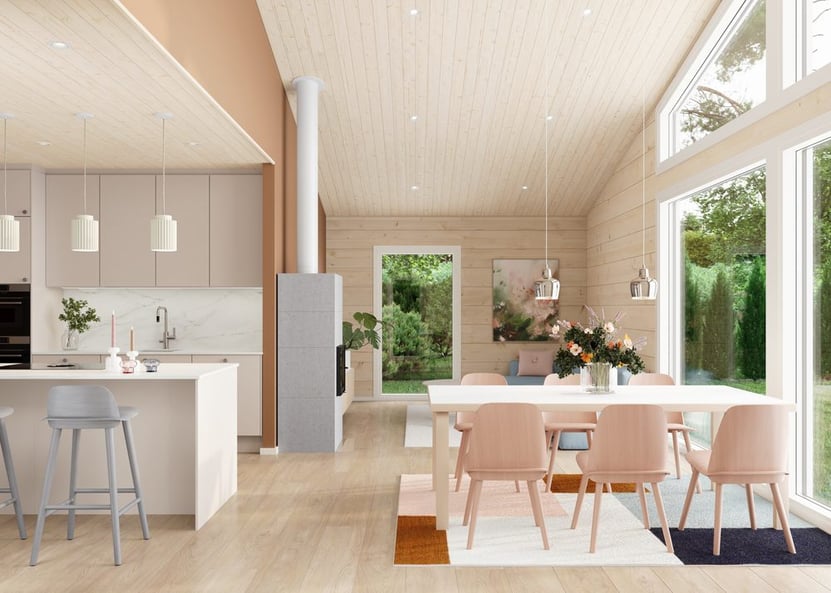 soft-modern-log-house-livingroom-kitchen-honka-interior-styles